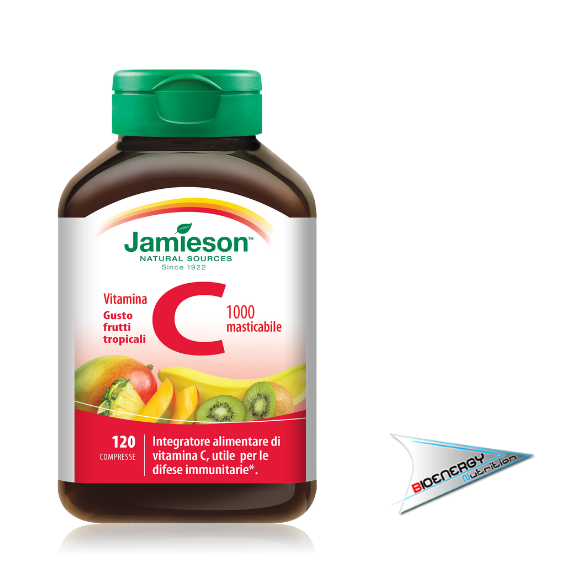 Jamieson-VITAMINA C 1000 MASTICABILE (Conf. 120 cpr)   Frutti Tropicali  
